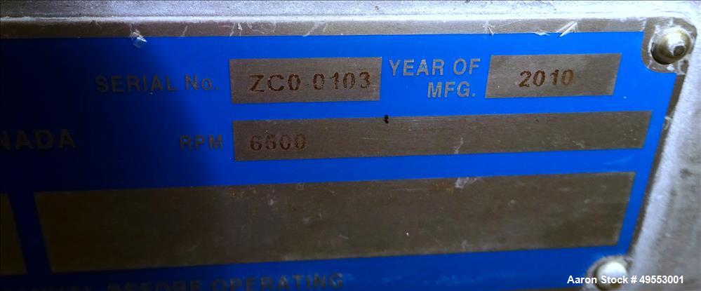 Used Quadro Continuous Disperser System