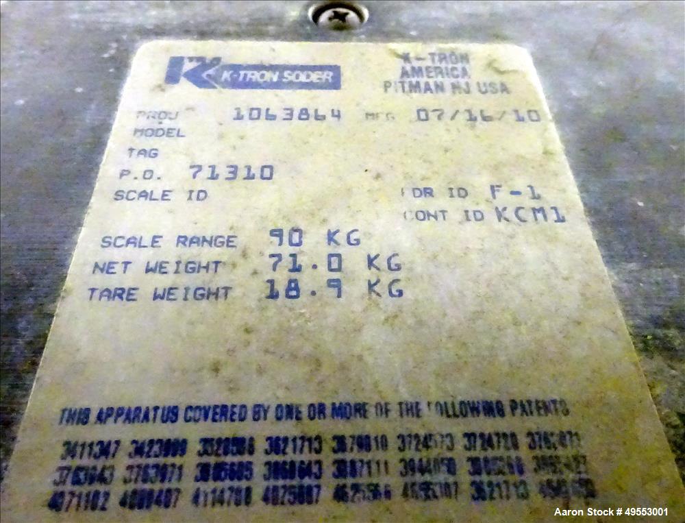 Used Quadro Continuous Disperser System