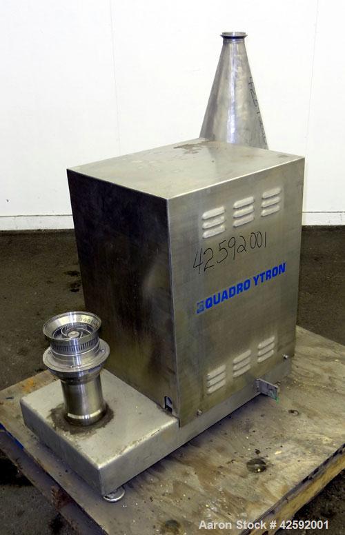 Used Stainless Steel Quadro Ytron ZC High Speed Disperser, Model ZC3