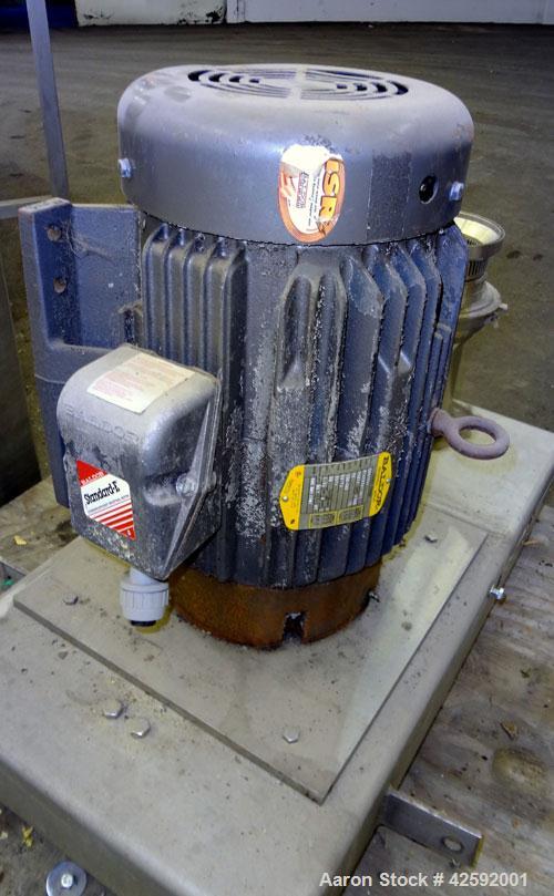 Used Stainless Steel Quadro Ytron ZC High Speed Disperser, Model ZC3