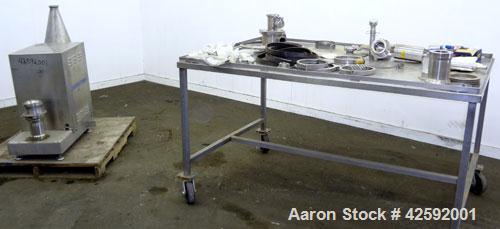 Used Stainless Steel Quadro Ytron ZC High Speed Disperser, Model ZC3