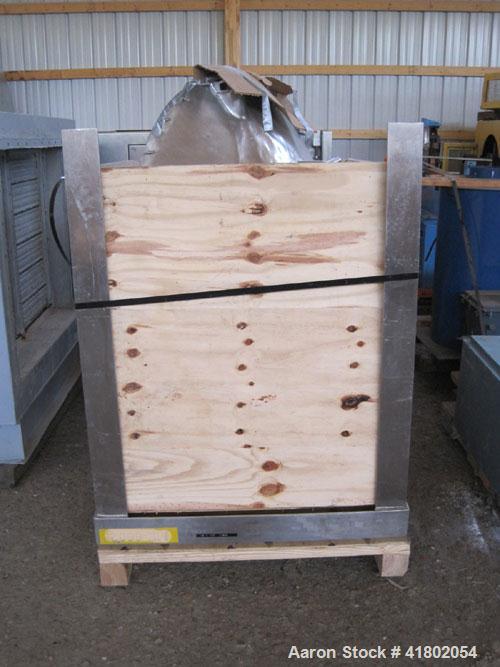 Used Quadro Cone Mill, Model 198, Stainless Steel. 25 hp 230/460 volt XP motor. Perforated screen with approximately 3/8" X 3/8" perforations.