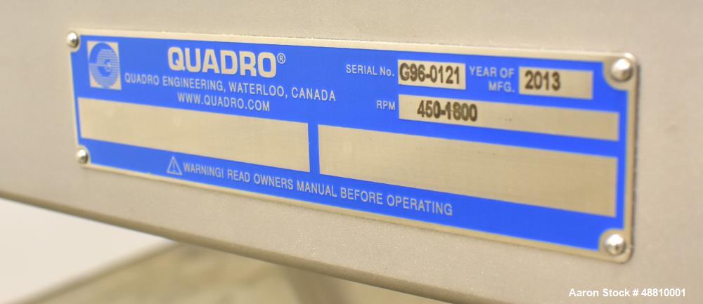 Used Quadro Comil. 450 - 1800 RPM. Serial# G96-0121, built 2013.