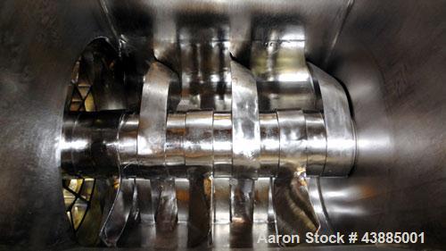 Used Rietz Bepex Extructor, Model RE-24-K9E933, 304 Stainless Steel. 24" Diameter blade, end orifice plate with discharge chute. Designed for extra coarse chopping to 1”. Approximately 30’’ x 27’’ x ...