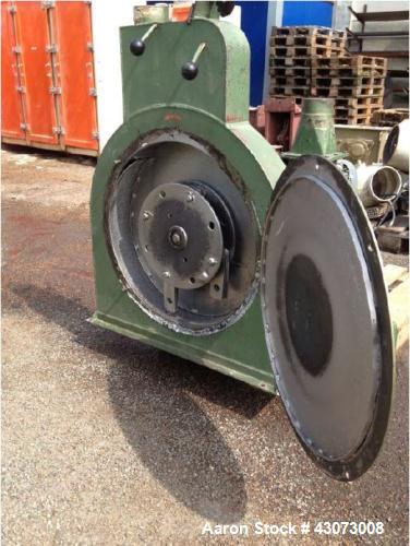Used- Ruberg Hammer Mill. Throughput: ca 1.1 t/h (1000 kg/h) wheat husks. (5) rows of (3) hammers. 2900 rpm. Sieve with adju...