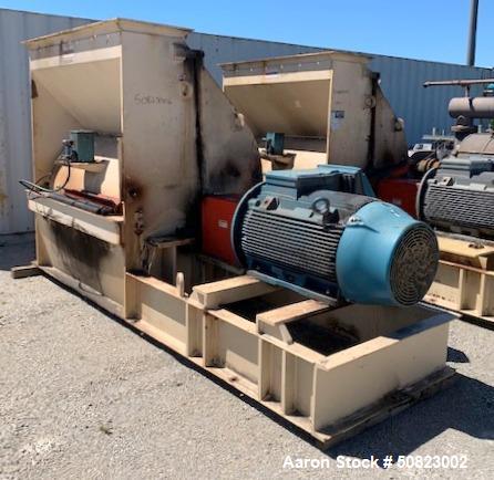 Used - Schutte-Buffalo 15 Series Wood Grinder, Model 15300, 500 HP, Carbon Steel