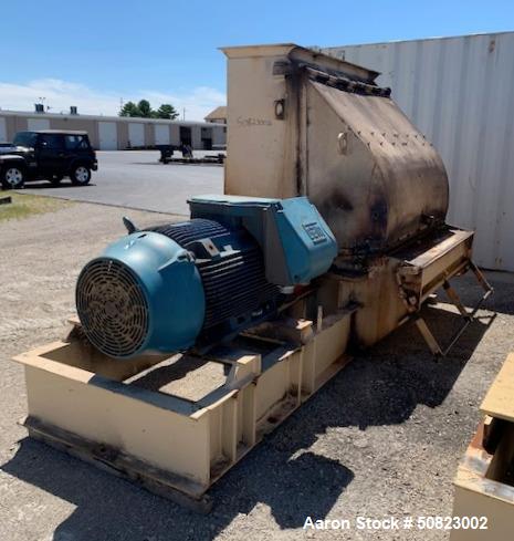 Used - Schutte-Buffalo 15 Series Wood Grinder, Model 15300, 500 HP, Carbon Steel