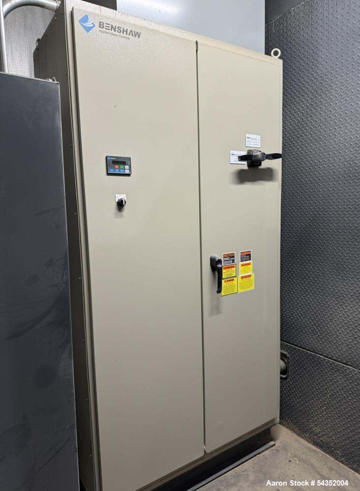 Used Schutte 44 Series Circ-U-Flow Hammermill, Model 44-60-301B-1, Serial# 2102057. With approximate 3/8" thick hammers, infeed hopper with magnets, Benshaw panel, 500hp motor.