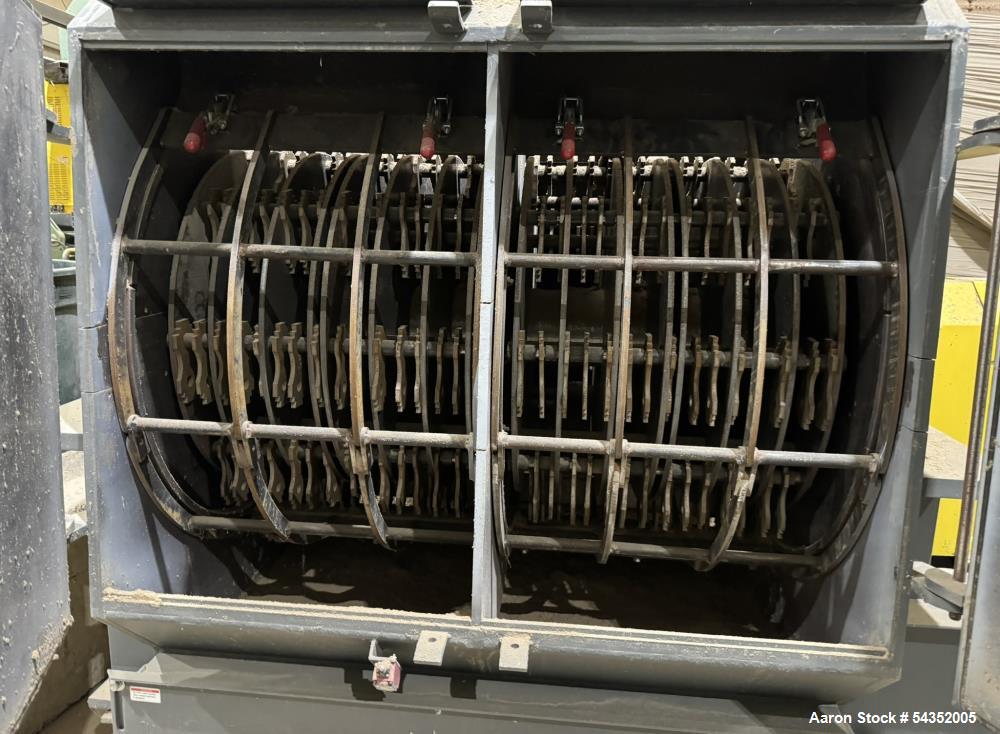 Used Schutte Hammermill, Model 44-60-301B-1, Serial# 2105014. With approximate 1/2" thick hammers, panel, 500hp motor. Not Installed.