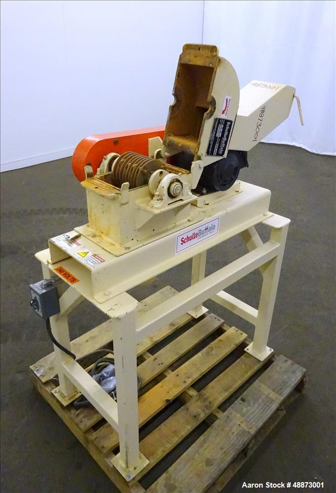 Used Schutte Buffalo W Series Laboratory Scale Hammer Mill, Model W6H, Carbon S