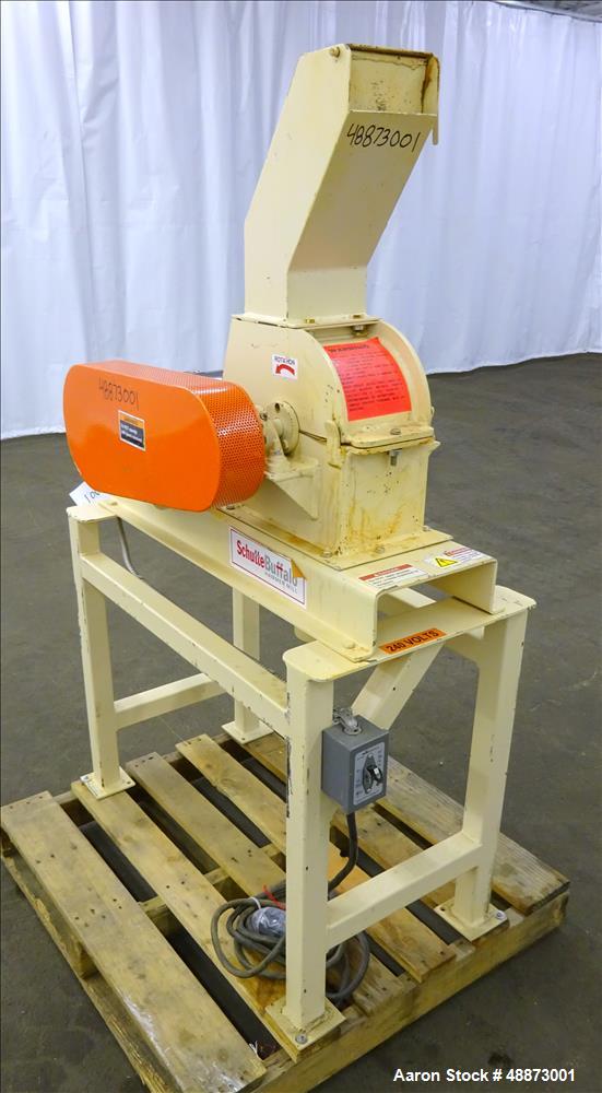 Used Schutte Buffalo W Series Laboratory Scale Hammer Mill, Model W6H, Carbon S