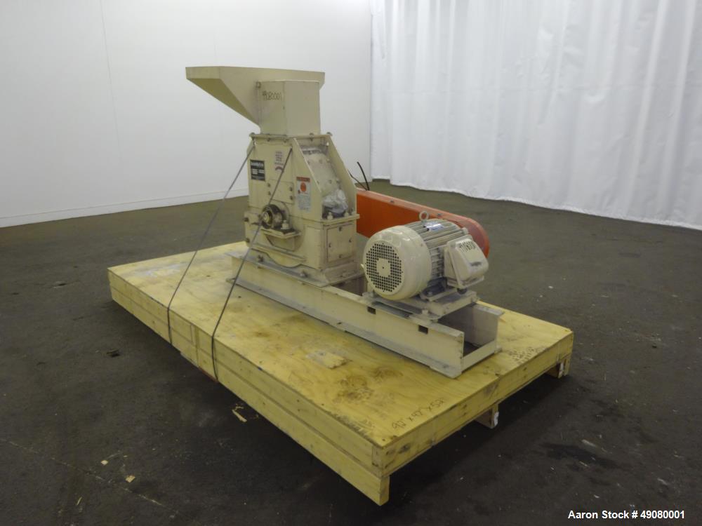 Used Schutte-Buffalo W Series Laboratory Scale Hammer Mill, Model W8H, Carbon S