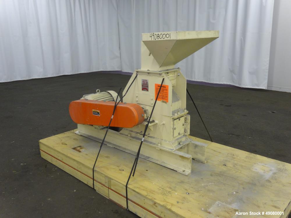 Used Schutte-Buffalo W Series Laboratory Scale Hammer Mill, Model W8H, Carbon S
