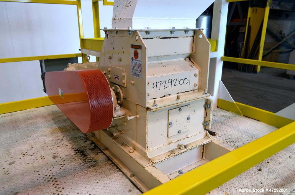 Used Schutte-Buffalo WA Series Gravity Discharge Hammer Mill, Model WA-16-L
