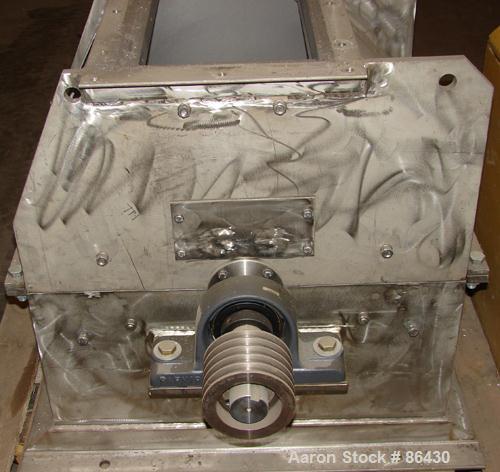 USED: Schutte Buffalo hammermill, model WA-25-HSS. The pocket formed by the cleats is 1.5" high x 10.5" wide and 11.75" in length. Cleats are spaced on 12" center. RPM 2100, hp 40. The SS is for stai...