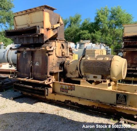 Used 600 HP Schutte-Buffalo Hammermill with Twin City Blower, Heavy-Duty