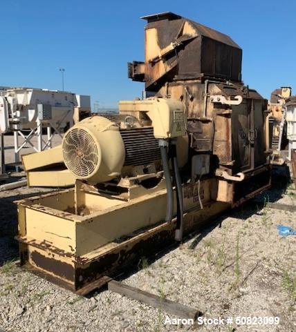 Used 600 HP Schutte-Buffalo Hammermill with Twin City Blower, Heavy-Duty