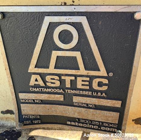 Used- Schutte-Buffalo-Astec Hammermill, Model AHM-20