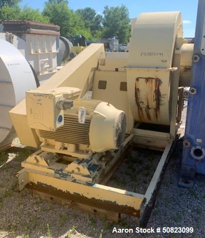 Used 600 HP Schutte-Buffalo Hammermill with Twin City Blower, Heavy-Duty