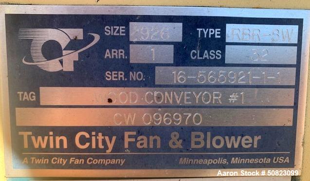 Used 600 HP Schutte-Buffalo Hammermill with Twin City Blower, Heavy-Duty