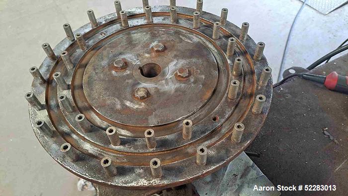 Sturtevant Model 3B Simpactor Mill, 16" Diameter. Carbon steel construction
