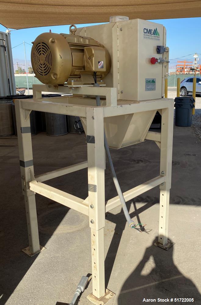 Used CME Mill, Model HMS-VB-20.  20 HP, Carbon steel.