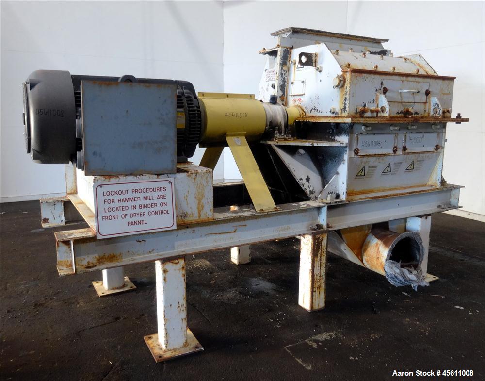 Used Williams 300 HP Carbon Steel Hammermill