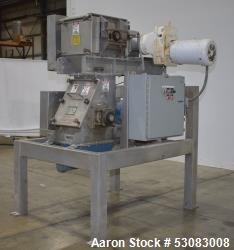  Machine and Process Design Inc Fed Crusher with Hammermill, 304 Stainless Steel. Consists of: (1) T...