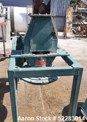 Used-Sturtevant Model 3B Simpactor Mill, 16" diameter, carbon steel construction. Set up with 6" x 6" flanged inlet with 6" ...