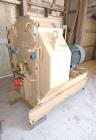 Used Bliss Industries Eliminator Hammer Mill, Model E-3815 TF, Carbon Steel. Approximate 38” diameter x 15” wide rotor with 2-1/2” wide x 1/4” thick swinging hammers. 14