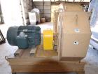 Used Bliss Industries Eliminator Hammer Mill, Model E-3815 TF, Carbon Steel. Approximate 38” diameter x 15” wide rotor with 2-1/2” wide x 1/4” thick swinging hammers. 14