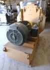 Used Bliss Industries Eliminator Hammer Mill, Model E-3815 TF, Carbon Steel. Approximate 38” diameter x 15” wide rotor with 2-1/2” wide x 1/4” thick swinging hammers. 14