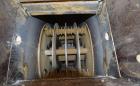 Used Bliss Industries Eliminator Hammer Mill, Model E-3815 TF, Carbon Steel. Approximate 38” diameter x 15” wide rotor with 2-1/2” wide x 1/4” thick swinging hammers. 14