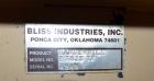 Used Bliss Industries Eliminator Hammer Mill, Model E-3815 TF, Carbon Steel. Approximate 38” diameter x 15” wide rotor with 2-1/2” wide x 1/4” thick swinging hammers. 14