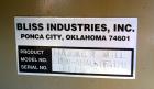 Used- Bliss Industries Dual Base Hammer Mill, Model EDMF-4840-TFADB