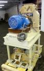 Used Bliss Industries Eliminator Relief Hammer Mill, Model ER-1906-TF, Carbon Steel. 9” x 6” Top feed with chute, bottom discharge. (2) Removable side access doors. Approximately 1/4” thick swinging ...