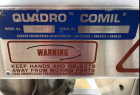 Used Quadro Comil, Model: 196 S, Stainless Steel, Sanitary. All Stainless Steel Construction. Stainless Steel Motor: 10 Hp, -Output Rpm: Variable Speed 450 To 1800 Rpm With Variable Frequency Drive, ...