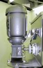 Used Fluid Air Impact/Screening Mill, Model 003, 304 Stainless Steel. 17-4PH Stainless steel fixed rotor with bars, 4’’ x 15’’ cutting chamber with bottom screen. 1-1/2’’ diameter x 15’’ long top scr...