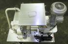 Used Fluid Air Impact/Screening Mill, Model 003, 304 Stainless Steel. 17-4PH Stainless steel fixed rotor with bars, 4’’ x 15’’ cutting chamber with bottom screen. 1-1/2’’ diameter x 15’’ long top scr...