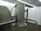 Used- Glatt Rotor Cone Mill, Model GSF300, 316 Stainless Steel.