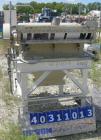 Used Jacobson Flake Breaker, model 36 Little Jake, carbon steel. Approximately 12'' diameter x 36'' long rotor with (24) bolt on hammers, 1/4'' thick. Driven by a 10 hp, 3/60/230/460 volt, 1760 rpm m...