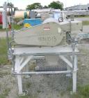 Used Jacobson Flake Breaker, model 36 Little Jake, carbon steel. Approximately 12'' diameter x 36'' long rotor with (24) bolt on hammers, 1/4'' thick. Driven by a 10 hp, 3/60/230/460 volt, 1760 rpm m...