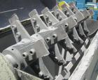 Used Jacobson Flake Breaker, model 36 Little Jake, carbon steel. Approximately 12'' diameter x 36'' long rotor with (24) bolt on hammers, 1/4'' thick. Driven by a 10 hp, 3/60/230/460 volt, 1760 rpm m...