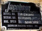Used Jacobson Series 1 Full Circle Hammermill, Model P-241DFF, Carbon Steel.Approximately 14
