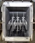 Gebraucht - Maschinen- und Prozessdesign Inc beschickter Brecher mit Hammermühle, Edelstahl 304. Bestehend aus: (1) Von oben...