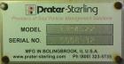 Used Prater-Sterling Model EV-4522 Hammer Mill – 100 HP, Carbon Steel