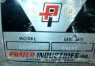USED: Prater Industries full screen hammer mill, model G6HFSI, 304 stainless steel. Approximate 10