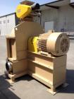 Used Prater Model MM-18 Mega Mill. Unit has 150HP motor and has carbon steel contact. Hammer type: tool temp. Screen size: round hole triangular. Includes feed inlet, inlet, door and rear linere, air...