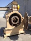 Used Prater Model MM-18 Mega Mill. Unit has 150HP motor and has carbon steel contact. Hammer type: tool temp. Screen size: round hole triangular. Includes feed inlet, inlet, door and rear linere, air...