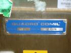 Used Quadro Comil, Model 193, Stainless Steel. Gravity feed with feed chute, beater and screen. Direct coupled .25 hp motor with VFD controller. Bench top design on stand, seria l#0064.  PRICE INCLUD...